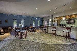 One Bedroom Apartments for Rent in San Antonio, TX - Clubhouse Kitchen & Dining Area 